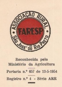 Este era o antigo logo-tipo da Associação Rural de São José do Rio Preto.